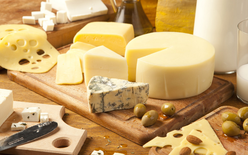 The finest cheeses from all over the UK and further afield.